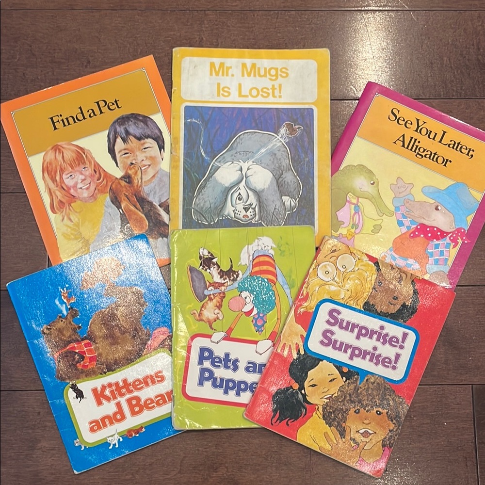 Vintage Children's Language Arts Book Collection